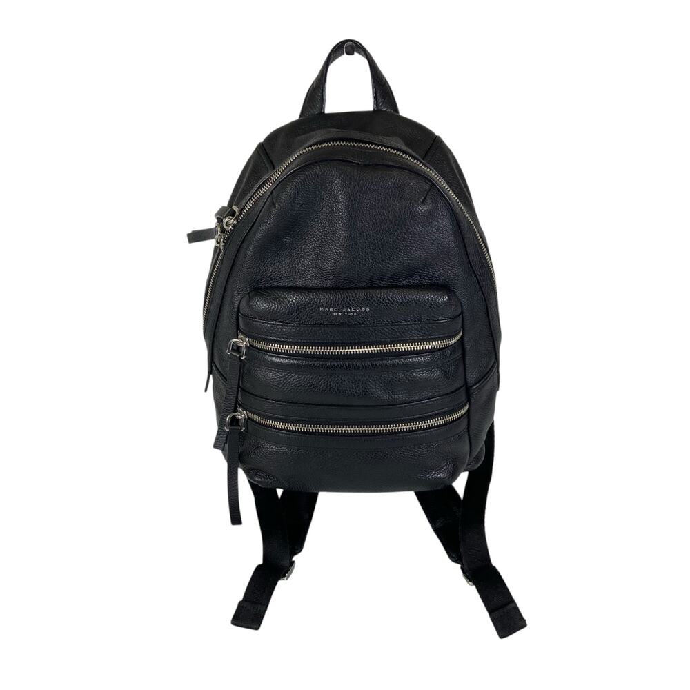 Marc Jacobs New York Black Leather Backpack